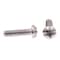 Prime-Line #8-32 x 5/8 in Slotted Round Machine Screw, 316 Stainless Steel, 25 PK 9003550 - alternate 2